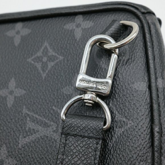 LOUIS VUITTON Taigarama Monogram Eclipse Leather Sling Bag M30741 - Picture 11 of 12